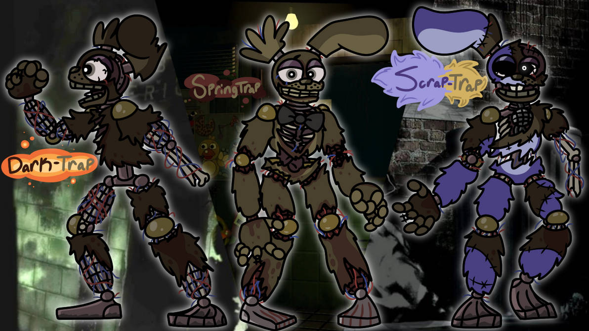 Springtrap comes in many flavors! by RandomRedEngine on DeviantArt