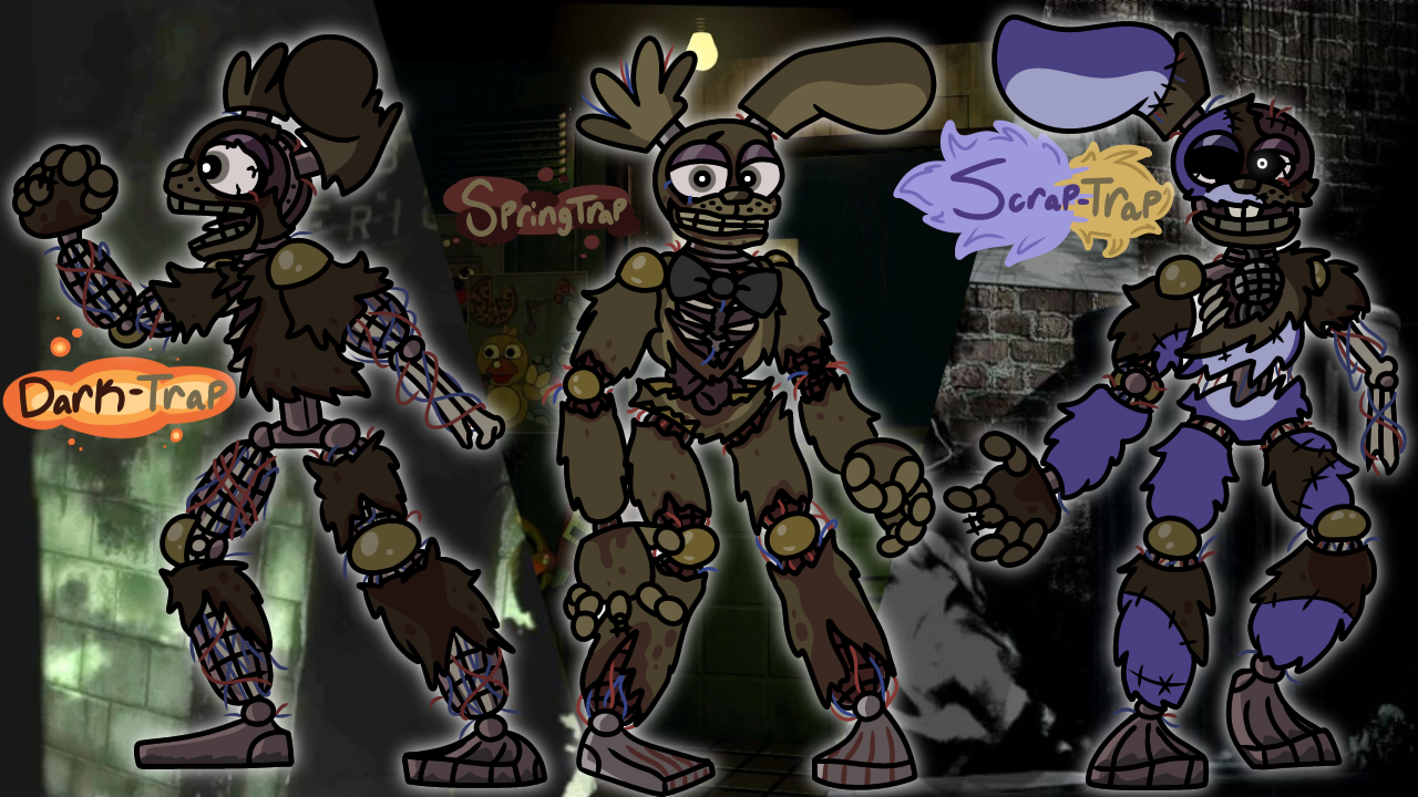Springtrap comes in many flavors! by RandomRedEngine on DeviantArt