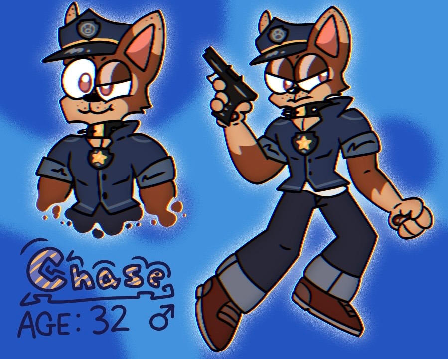 Art Dumps :b (Chase idk) by RandomRedEngine on DeviantArt