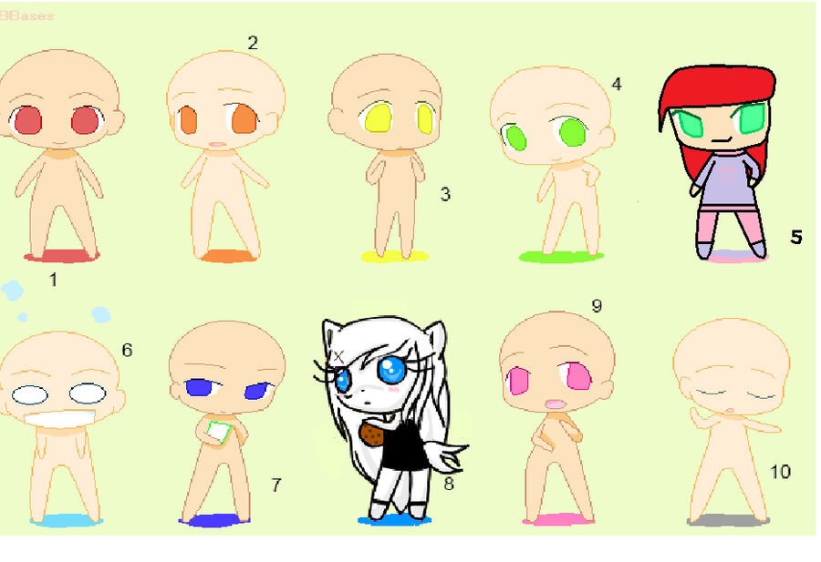 Character Base Party group base by tash17 on DeviantArt