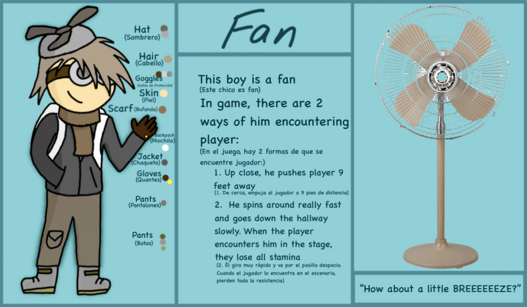 Fan (reference sheet) by DimensionWarper833 on DeviantArt