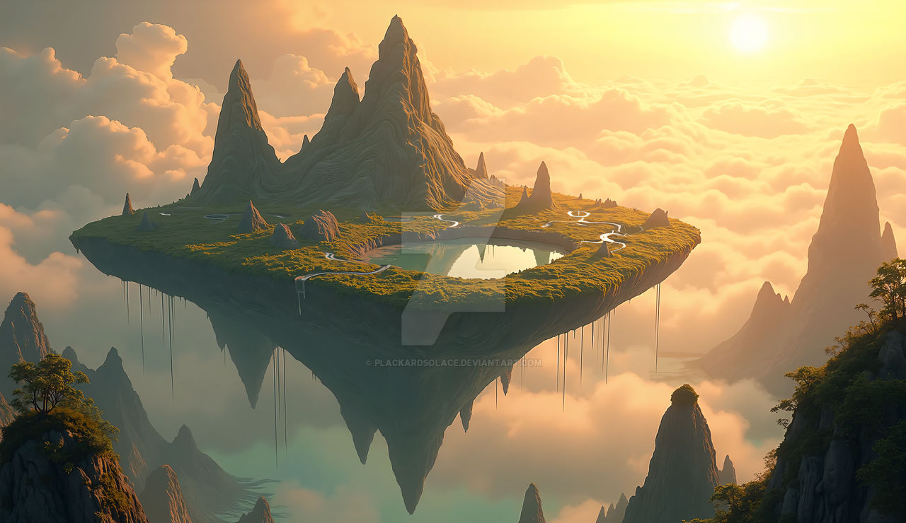 Deviantart Island floating island by PlackardSolace on DeviantArt