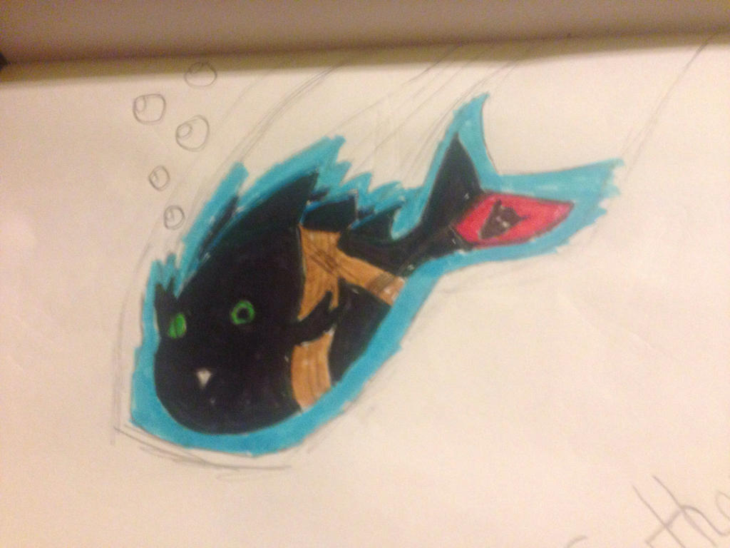 Toothless fish by SpiderGunner22 on DeviantArt