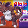 Alola Form - Nidoking [Poison|Fighting]