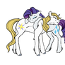 ((MLNG)) Rarity x Blue Blood