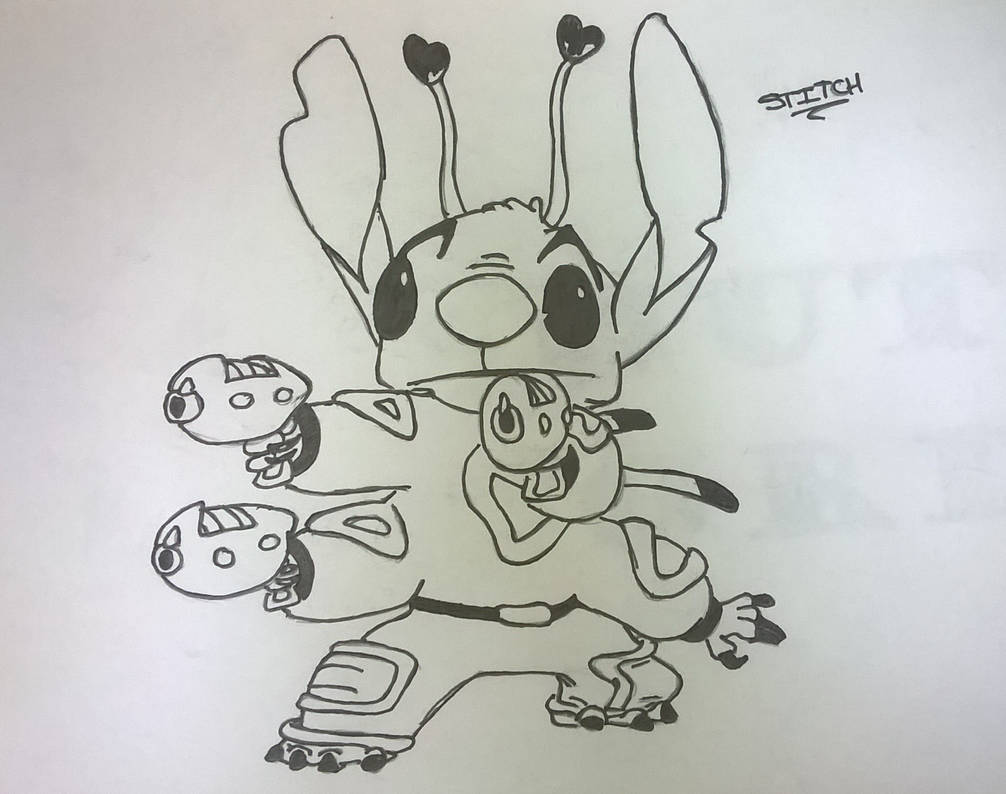 Alien Stitch -Izzy by Imagimind38 on DeviantArt