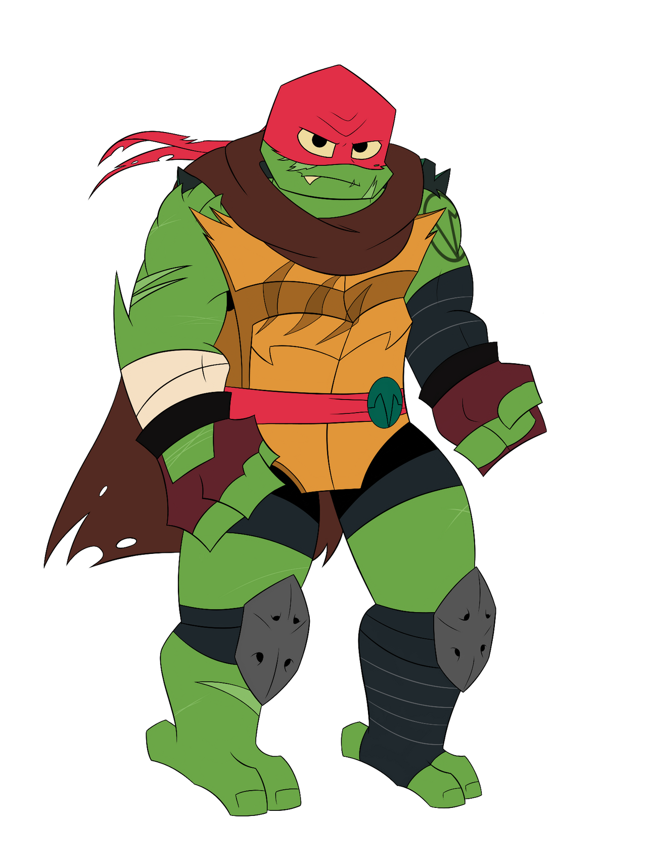 Robot Raph My Rottmnt Future Raph design by ColorfulRainbowRose on DeviantArt