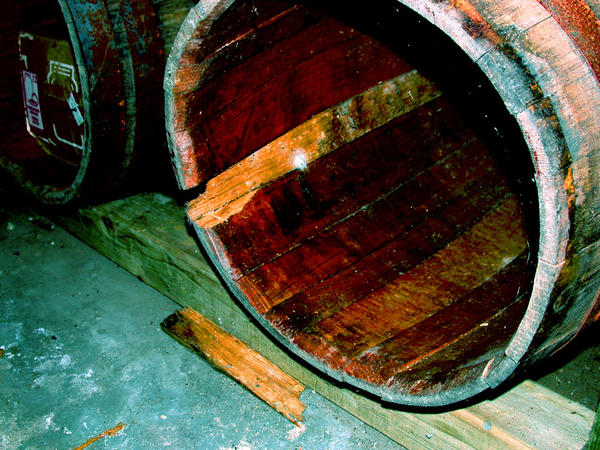 Grunge Series - Wine Barrel
