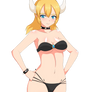 Bowsette new super mario bros U deluxe