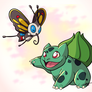 Bulbasaur and Beautifly