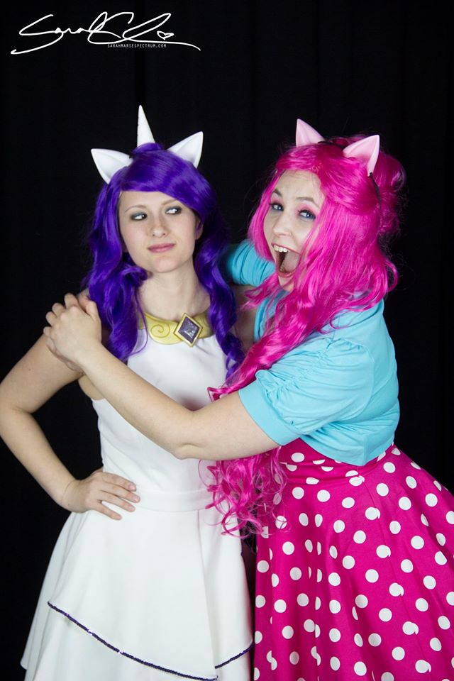 Rarity and Pinkie Pie Cosplay