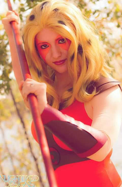 Cheetara from ThunderCats, as cosplayed by GracieTheCosplayLass : r/pics