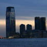 Jersey City Skyline at Sunset