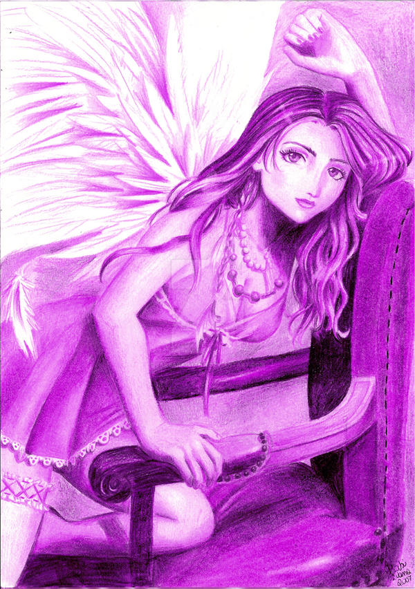 Purple Angel