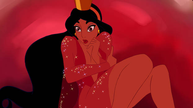 Princess Jasmine as princess Daphne