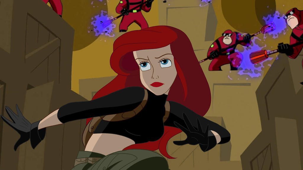 Ariel as Kim COMMISSION by ArterribleKumi on DeviantArt