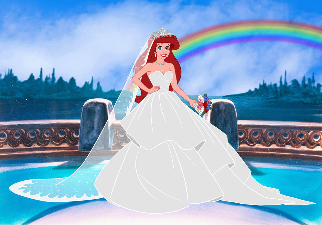 Bride Ariel COMMISSION by ArterribleKumi on DeviantArt