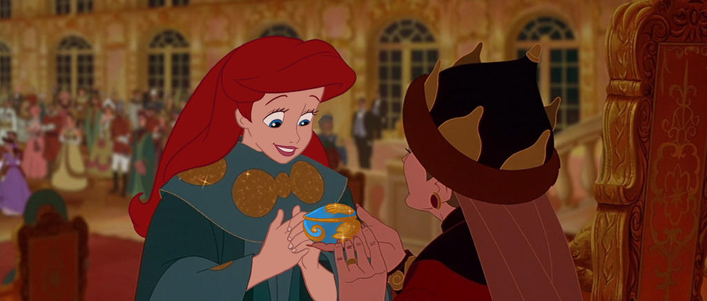 Ariel as Anastasia by ArterribleKumi on DeviantArt