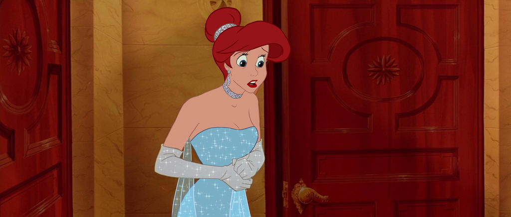 Ariel as Anastasia by ArterribleKumi on DeviantArt