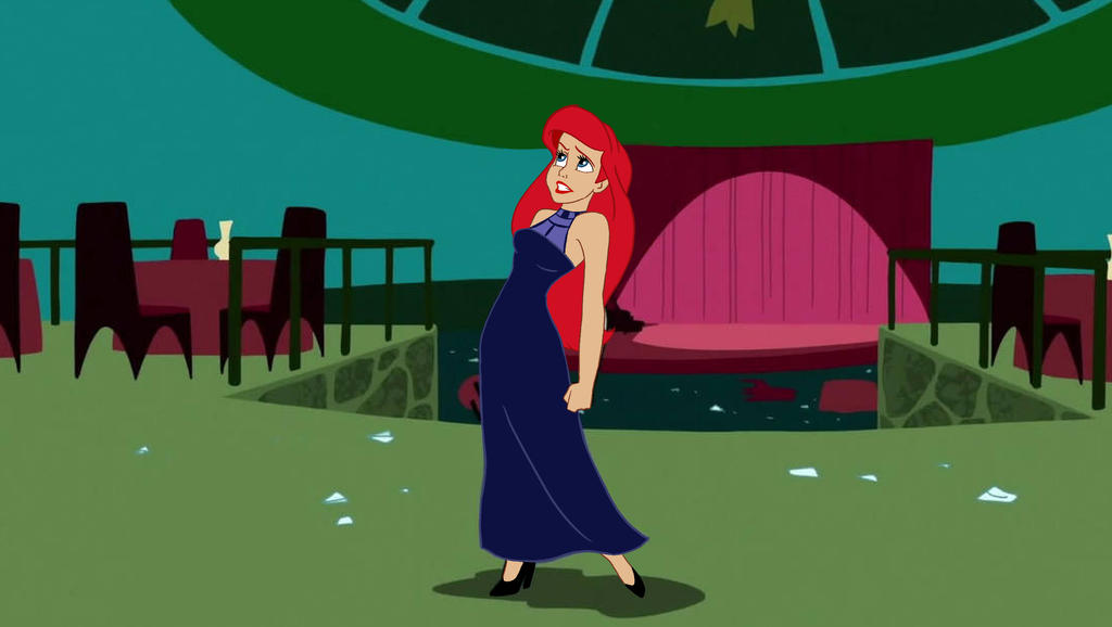 Ariel as Kim Possible COMMISSION by ArterribleKumi on DeviantArt