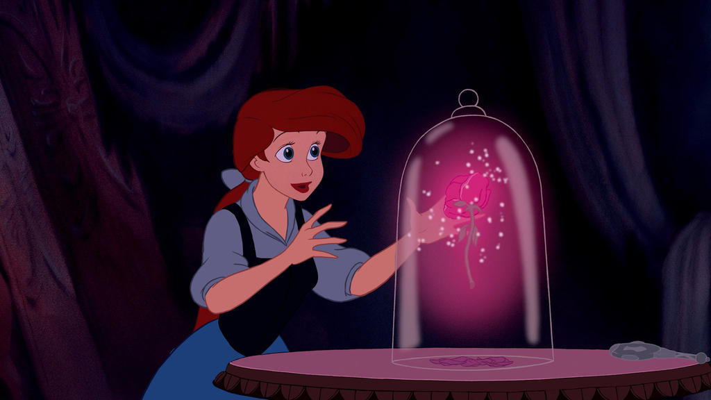 Ariel as Belle by ArterribleKumi on DeviantArt