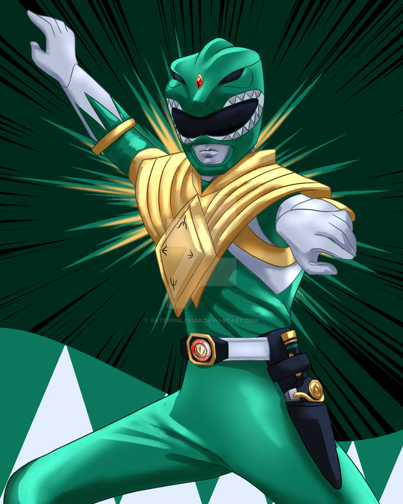 Green Ranger tribute by ArterribleKumi on DeviantArt