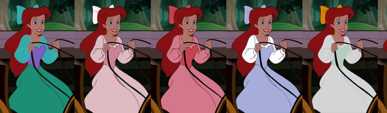 Color swap Ariel 4 by ArterribleKumi on DeviantArt