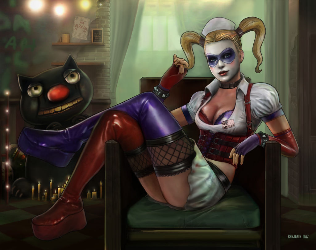 Harley Quinn - Batman Arkham Asylum by BenHobgoblin on DeviantArt