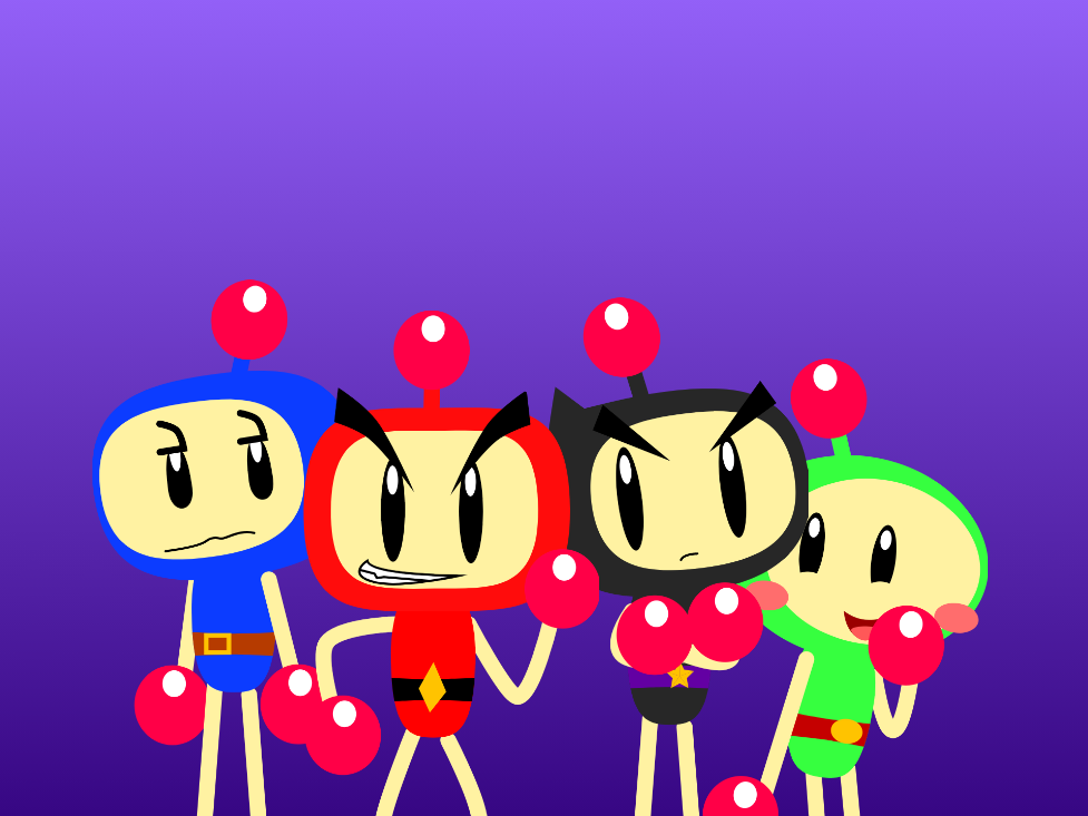 Bomberman Bros with Mouths by zmcdonald09 on DeviantArt