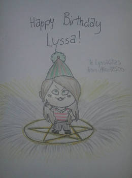 HAPPY BIRTHDAY LYSSA!