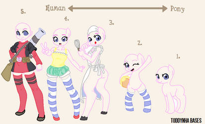 Base Pinkie Pie evolution