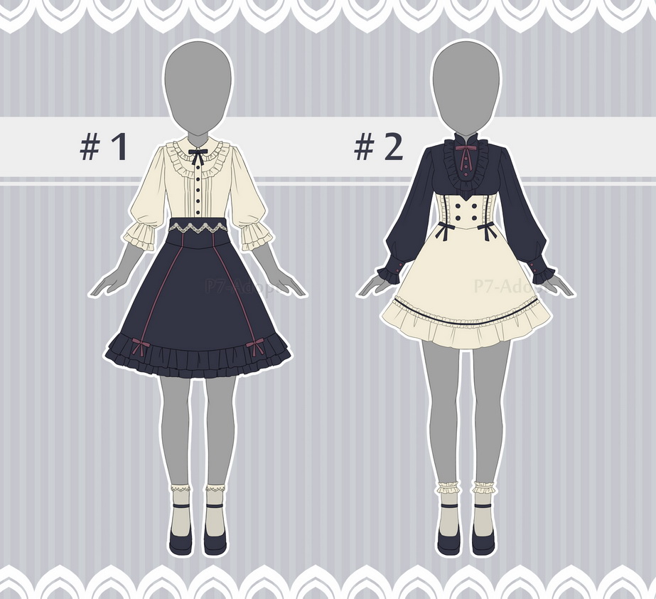 [CLOSED] Outfit Adopts : 4 (AUCTION)