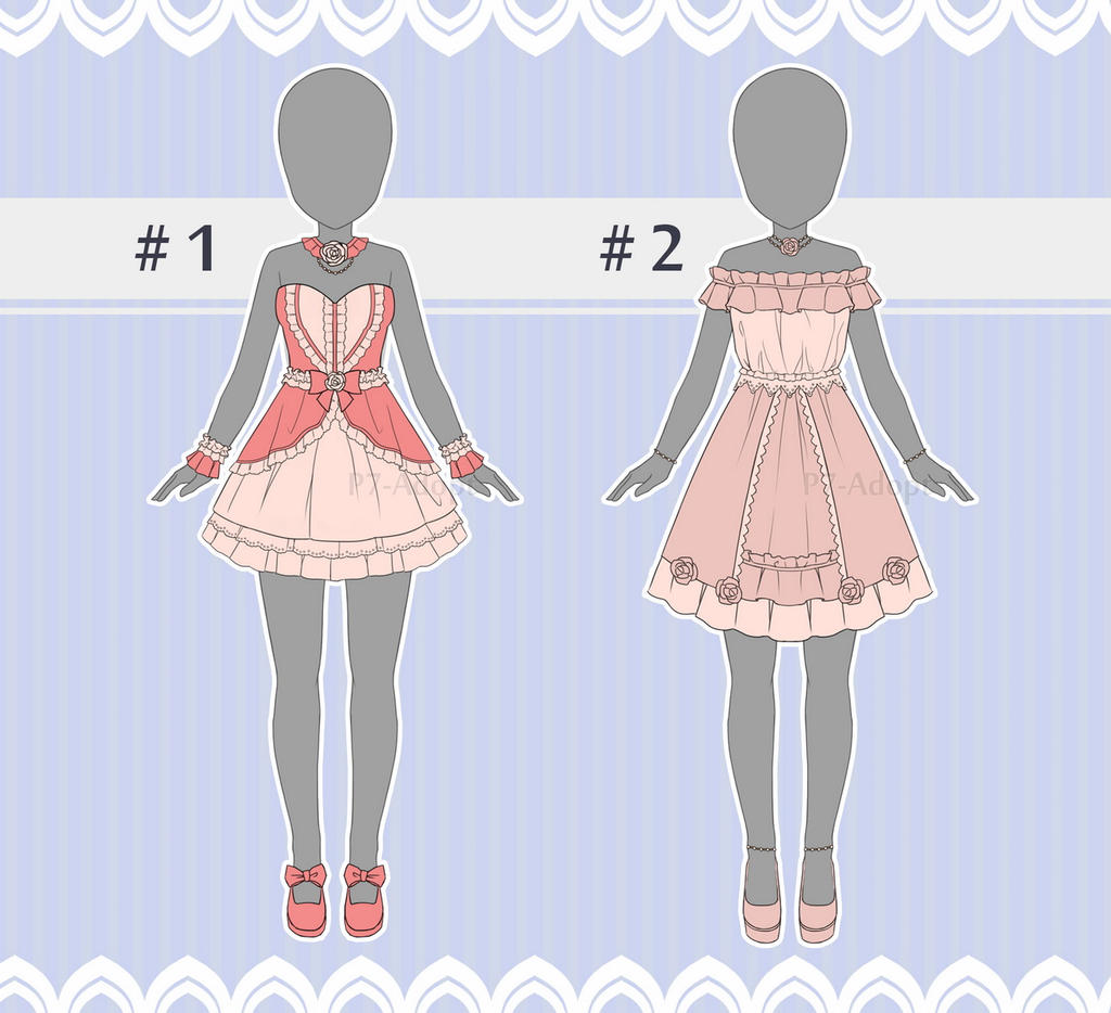 [CLOSED] Outfit Adopts : 5 (AUCTION)