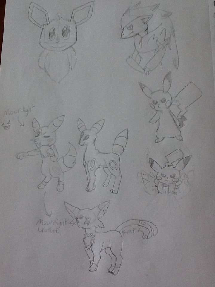 Pokemon doodles