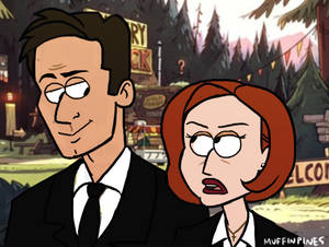 Gravity falls / X files