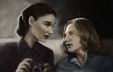 Old Therese and Young Carol AU