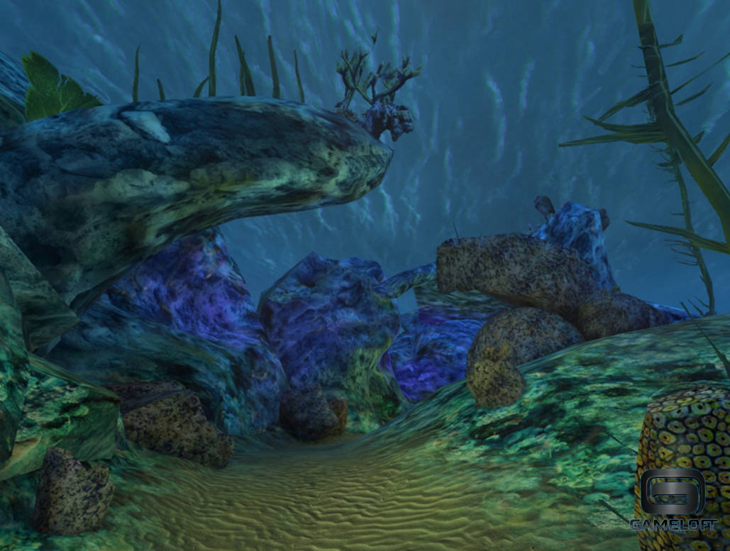 Underwater coral reef path by KaribdusBG on DeviantArt