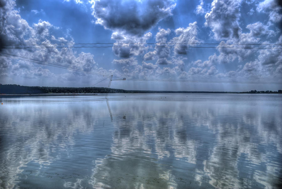 Clouds in the water