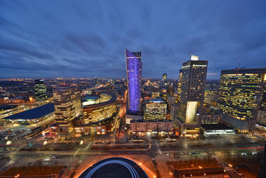 Warsaw skyscrapers February 2016 - 2