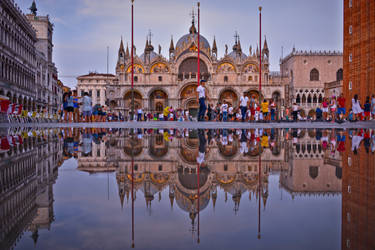 Venice, two basilicas