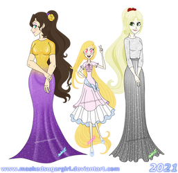 2021 - OCs - The Trio - Prom Attire