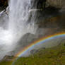 Yosemite Rainbow Waterfall