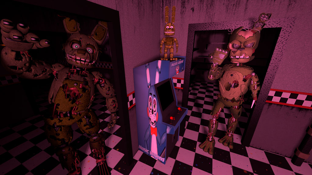 Springlocked Wallpaper by RichardtheDarkBoy29 on DeviantArt