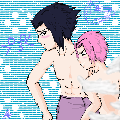 Male Sakura Seme + Sasuke Uke