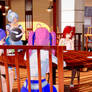 Koikatsu! - Hanging out in the cafe