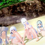 Koikatsu! - Azur Lane maids in the beach