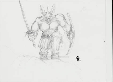 Warrior Sketch