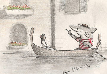 A Land Shark Valentine