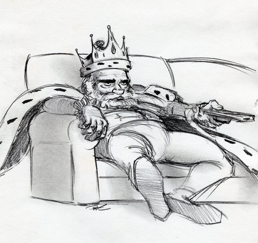 Sofa King Tired By Robthedoodler On