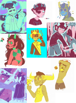 palette requests (homestuck)